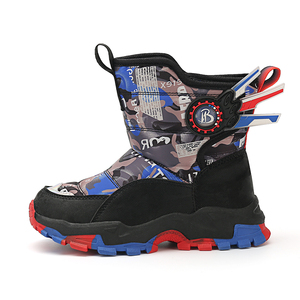 Novedad 2025: Zapatillas deportivas unisex de caña alta y botines cortos de felpa para invierno - Cierre sin cordones para niños y niñas - Económicos - Product Image 4