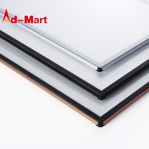 Ad LED Poster Frame for Restaurant&Cinema Marketing Products Led Advertising Light <b>Box</b> Aluminum Tempered Glass Boxes Ultra Slim - Product Image 6