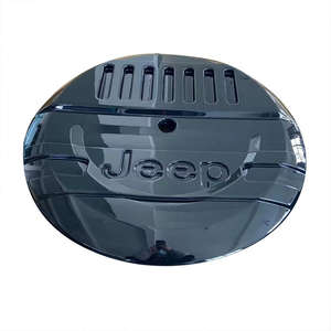 Cubierta de rueda de repuesto para coche, repuesto profesional a juego para <span class=keywords><strong>Jeep</strong></span> <span class=keywords><strong>Wrangler</strong></span>, cubierta de neumático de repuesto de Color plateado - Product Image 5