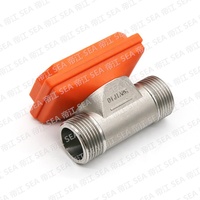 Débitmètre électronique à turbine DN25 SUS 1 pouce (25 mm) 20-280 L/min pour eau, affichage numérique LCD avec alimentation par batterie