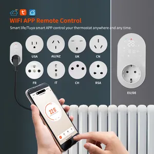 LED Plug-In Thermostat For Electric Heating Radiator And Electric Cooling