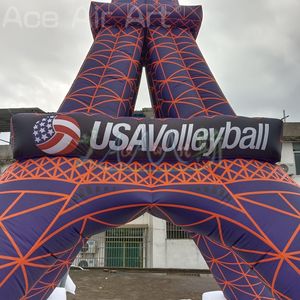 Modelo Inflable de la Torre <span class=keywords><strong>Eiffel</strong></span> de 6 m de Altura, Material Oxford Gigante, Decoración para Fiestas y Eventos Publicitarios, Incluye Inflador de Aire - Product Image 3