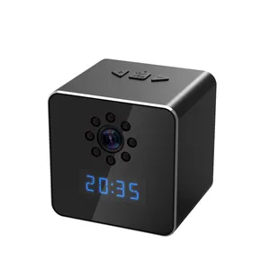 Z22 Clock 2 MP WLAN Kamera Full HD 1080P Clock Mini-Kameras Überwachungsvideoaufnahme Nanny Cam 140 Winkel Nachtsicht tf