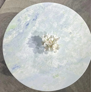 رخام كريستالي أزرق طبيعي فاخر من البرازيل، ألواح شفافة حديثة لتزيين الجدران وطاولات المطبخ وطاولات الطعام والخلفيات والأرضيات - Product Image 6