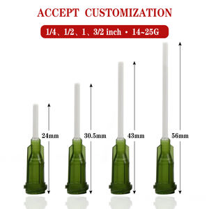 थोक 14 ग्राम 15g 18g 20g g 22g 25g 26g 28g 36g 32g pp लचीला गोंद सटीक वितरण सुई - Product Image 5