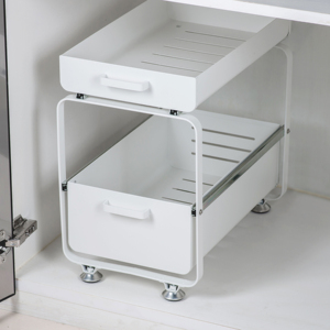 Estante Esquinero Metálico para Especias, Estante de Almacenamiento Esquinero de Hierro para Encimera, Acabado Cromado, Diseño Flexible Ecológico para Esquina de Cocina - Product Image 3