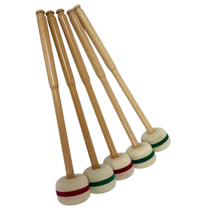 Set Profesional de Mazos <span class=keywords><strong>para</strong></span> Timbales y Mazos <span class=keywords><strong>para</strong></span> Platillos, con Cabeza de Fieltro de Lana Suave y Dura, <span class=keywords><strong>para</strong></span> Timbales de Concierto - Product Image 1
