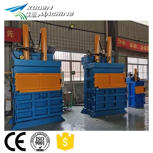 Thủy lực sử dụng quần áo chất thải vải tái chế Baler máy