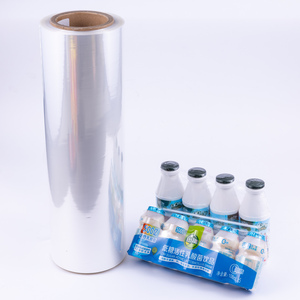 Bonne vente Film d'emballage thermorétractable POF à rétrécissement élevé plié au centre pour scellant automatique à barre en L - Product Image 6