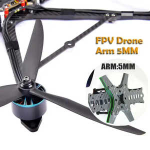 Drone de course FPV Open Fly de 10 pouces en fibre de carbone avec moteur brushless 2807 2810 KV1300/1500, caméra de vision nocturne et accessoires - Product Image 3