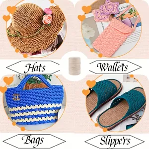 3Mm 240G Sợi PP Phong Cách Polypropylene Sợi Tay Đan Chất Lượng Cao - Product Image 4