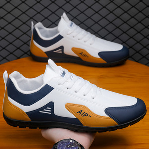 Chaussures de sport décontractées en mesh à lacets pour hommes Aguan, confortables, respirantes, antidérapantes, durables, à semelle souple, imperméables et légères - Product Image 1