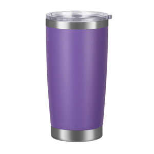 Vaso térmico personalizado con logo, libre de BPA, de 20 oz, de doble pared, de acero inoxidable, aislado al vacío, para viaje, envasado al por mayor. - Product Image 3