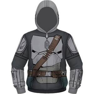 Fitspi livraison directe Mandalorian Costume sweat à capuche commande en gros conception personnalisée grands et grands hommes - Product Image 1