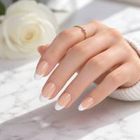 Faux ongles de haute qualité à prix de gros avec colle, OEM ODM, marque privée, ongles artificiels