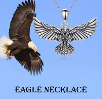 Colliers pendentifs faucon volant en argent sterling 925 - Vente en gros - Cadeaux pour hommes et femmes - Bijoux