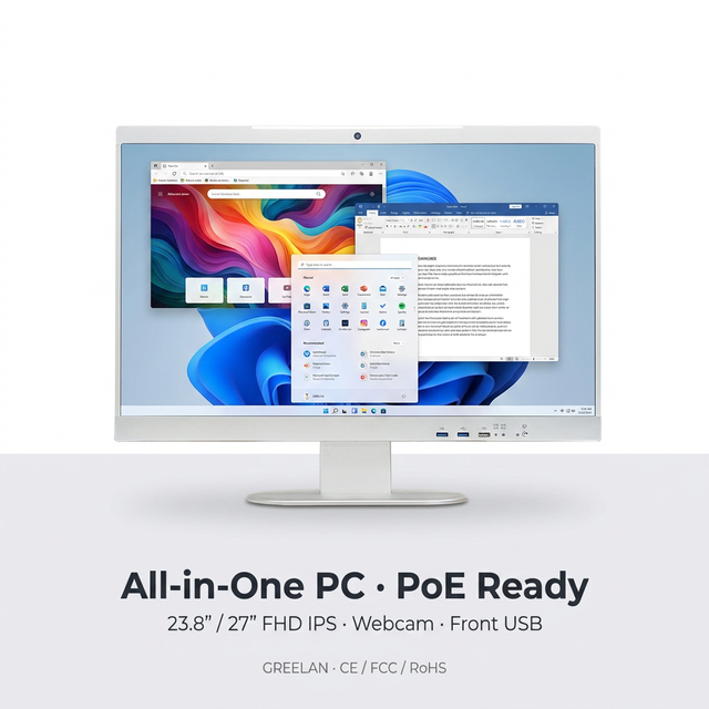 School POE Language Lab for AI Speaking Scoring, Simultaneous Interpreting Training, 13-Language Teaching All-in-One PC