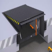 Niveleur de quai télescopique hydraulique automatique électrique pour entrepôt, capacité 6, 8, 10 tonnes, pour chargement et déchargement de conteneurs logistiques