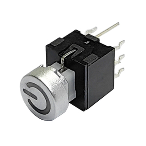 Professionele Fabrikant Leverancier Laser Gegraveerde Dop Led Verlicht Aan Uit Drukknop Tactiele Tactschakelaar 7.5 - Product Image 1