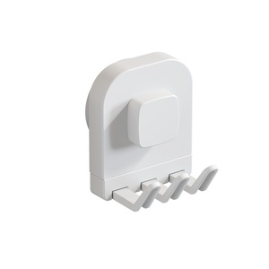 Đa chức năng Nhựa Hút chân không hút cup Hooks & rails không thấm nước cho quần áo phím & Lưu trữ trong phòng tắm nhà bếp - Product Image 1