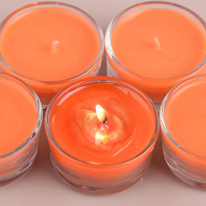 Velas de Soja de Colores para Bajas Temperaturas (38-42°C), No Quemantes, Aromáticas, Redondas, Estilo Minimalista - Product Image 3