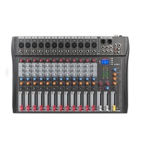 Nouveau mélangeur Audio numérique USB CT12 mélangeur Audio professionnel DJ 12 canaux de système de son pour haut-parleur