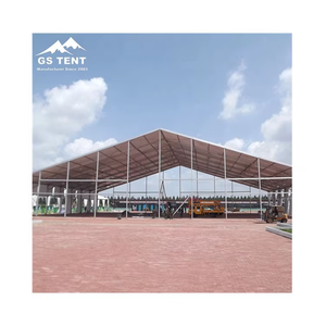 Cách nhiệt ngoài trời tạm thời kho Lều lớn Thêm hội thảo lưu trữ hội trường kim loại đúc sẵn Khung nhôm công nghiệp lều - Product Image 3