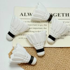 CHENXI Accesorios de Bádminton de Dibujos Animados, Llavero DIY, Adorno para Funda de Teléfono, Accesorios de Plástico DIY para Decoración - Product Image 1