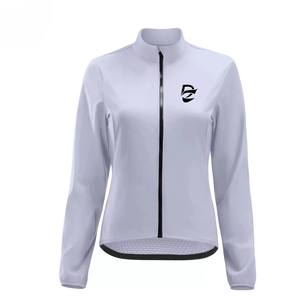 เสื้อแจ็คเก็ตกันลมสำหรับผู้หญิง DEZE หลากสี คอตั้ง ซิปหน้า ระบายอากาศ แห้งเร็ว เหมาะสำหรับกิจกรรมกลางแจ้ง ปั่นจักรยาน เล่นกีฬา และสวมใส่ลำลอง - Product Image 2