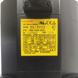 A06B-0034-B575 # 0008 Motor Servo AC Original FANUC A06B0034B575 # 0008 - Product Image 3
