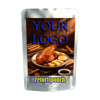 Op maat gedrukte retort stand-up pouch doypack voor fruitpuree, babyjam en voedselverpakkingen