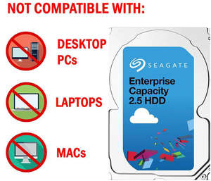 UNTUK Server DELL/Exos 7E2000 2TB Secure 2.5 HDD ST2000NX0273 7200rpm 128MB Cache SAS 12Gb/s Enterprise Internal Hard Drive 0XY986 - Product Image 4