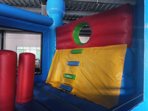 Castillo Inflable de PVC de 8x4m con Tobogán, Diseño de <span class=keywords><strong>Bob</strong></span> <span class=keywords><strong>Esponja</strong></span>, para Alquiler en Fiestas Infantiles, Uso Comercial - Product Image 5