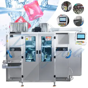 Polyva Pva/Pvoh High Speed Wasmiddel Pods Verpakkingsmachine Wateroplosbare Wasmachine