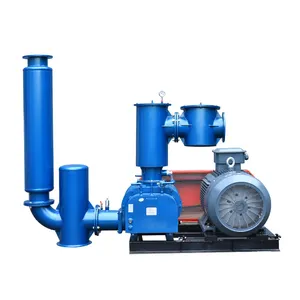 High Efficiency Good Quality 3 Lobes Industrial Biogas Gas Blower Roots Blower Air Pump Jianyu