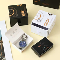 Boîte d'emballage pour montre connectée, finition mate élégante, protection sécurisée, emballage pour gadgets électroniques, fourniture directe d'usine fiable
