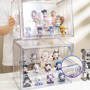 Funko Pop – support de figurines en acrylique Transparent, présentoir de jouets d'<span class=keywords><strong>action</strong></span>, présentoirs de figurines, Mini figurines transparentes - Product Image 2