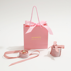 Conception de logo personnalisé, écologique, carton 250g, ruban, poignée, estampage or, luxe, bijoux, cosmétiques, cadeau, bougie, artisanat, vêtements - Product Image 5