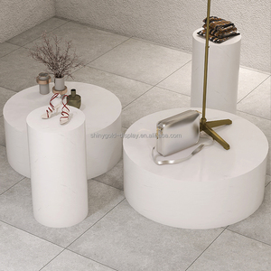 Round <strong>Lacquered</strong> Floor Wedding Shop Shooting Fitting <strong>Table</strong> Clothing Shop Jewelry Bag Mannequins <strong>Display</strong> <strong>Table</strong> Foot Pedal <strong>Table</strong> - Product Image 2