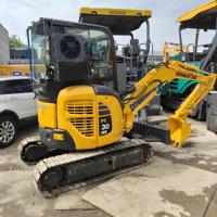 Mini-excavatrice sur chenilles Komatsu Pc30 d'occasion, Japon, 3 tonnes, diesel, hydraulique, prête à être expédiée