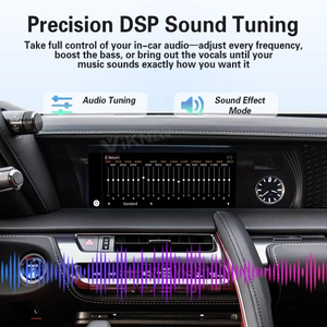 Boîtier d'interface Linux Viknav pour Lexus LC500 2018-2020, CarPlay sans fil, décodeur Android, navigation GPS automatique, écran radio d'origine - Product Image 6