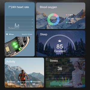 Yawell Fabrikant OEM Moslim Gebeds Vibratie R11M Smart <span class=keywords><strong>Ring</strong></span> Touchscreen Fitness Gezondheid Tracker Heren Smart <span class=keywords><strong>Ring</strong></span> - Product Image 5