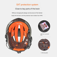 Casque de vélo double sport personnalisé avec caméra intelligente CE Lumière haute performance Caractéristiques haut de gamme Rentable pour la conduite d'été
