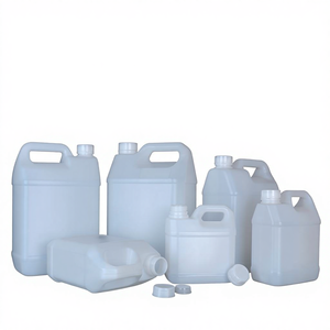 Bidons en plastique HDPE recyclables blancs carrés personnalisés de qualité alimentaire non toxiques WEIKANG Emballage hermétique Logo personnalisé - Product Image 3