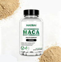 Capsules de Maca Strong Man & Plus Black Maca Root : OEM/ODM, Emballage Personnalisé, Équilibre Hormonal & Soutien à la Vitalité et à l'Endurance