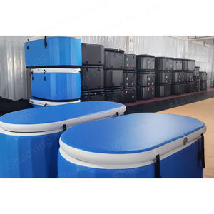 Liquidation Baril de bain de glace cylindrique en stock pour une utilisation unisexe <span class=keywords><strong>SPA</strong></span> et récupération sportive avec logo - Product Image 2