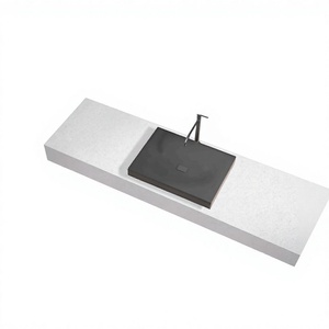 Factory Price Soon Ceramic 800x3100mm Modern Design Artificial Quartz Countertop Slab - Product Image 1