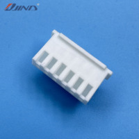 Connecteur de bornier à sertir mâle JINDA XHS-6Y 2,5 mm 6 pas, boîtier en nylon, fil de laiton, pour interface PCB