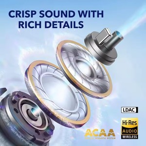 Soundcore by Anker Liberty 4 Audífonos Inalámbricos con Cancelación de Ruido, Audífonos Verdaderamente Inalámbricos con ACAA 3.0, USB C, Resistentes al Agua IPX4 - Product Image 5