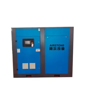 Factory Hot Sale 55KW 75HP Two Stage Two-Stage Permanent Magnet Inverter Variable Frequency Drive VSD VFD Air Screw Compressor